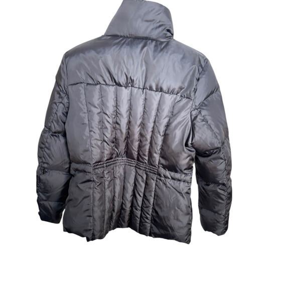 Women's Nine West Black Puffer Jacket Size M - Picture 4 of 5